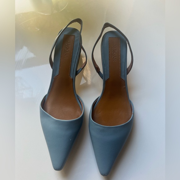 Jaggar virtue leather slingback heel - Picture 6 of 9